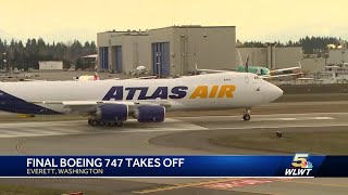 Final Boeing 747 lands at CVG Airport