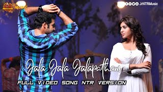 Jala Jala JalaPatham Full Video Song HD Jr NTR Version || Uppena Songs || Jr NTR Music || Jr NTR