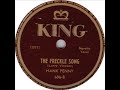 the freckle song ~ hank penny 1947