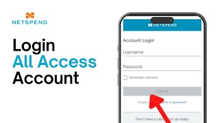 How to Log In to Your Netspend Account | netspend.com Login 2024