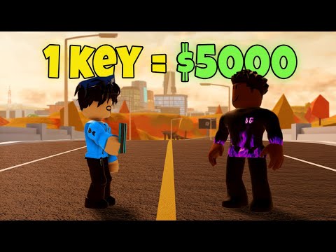 I Tried Selling Key Cards in Roblox Jailbreak
