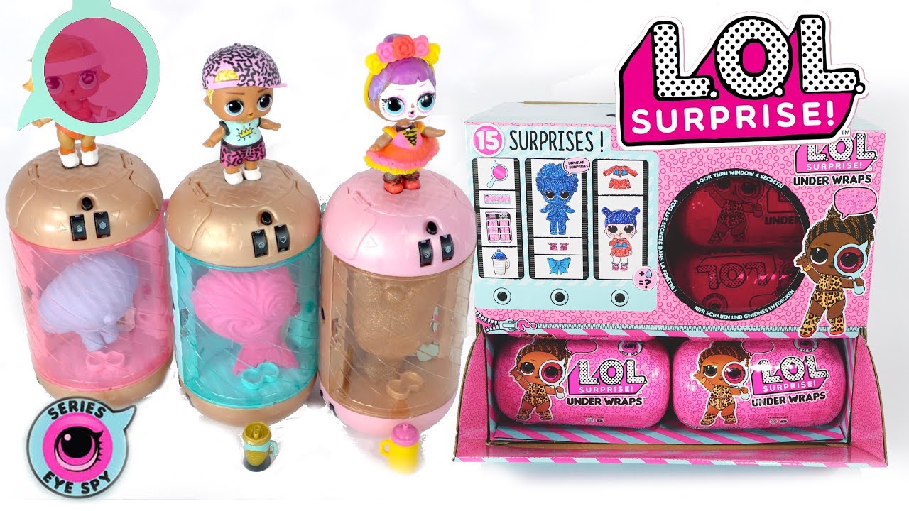 Abriendo Una Caja Entera De Lol Surprise Under Wraps Ola 2 Serie 4