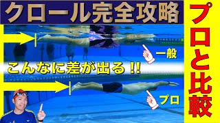 正直、この１本でクロールがマスターできる!!水中解説の完全版!!クロールが面白いほど上達します!!