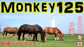 【モンキー125 Monkey125】青森片道３００キロ日帰りツーリング！前編