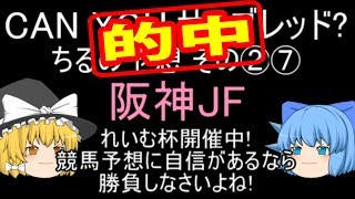 【Can you サラブレッド?】阪神ジュベナイルフィリーズ カペラステークス 中日新聞杯 ちるのの競馬予想 その②⑦