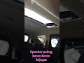 modifikasi Xpander pasang sunroof