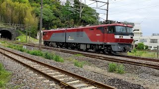 EH500-5金太郎【2次車】古鍛冶町踏切走行シーン