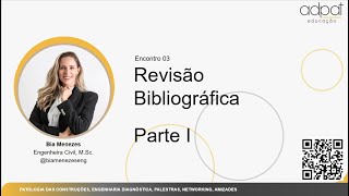 Aula 03: Revisão Bibliográfica - Parte I