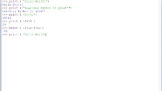 Chapter 1: The Python Print Statement
