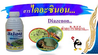 สารไดอะซินอน(Diazenon)..ดูดซึม สัมผัส กินตาย.(เป็นอัตรายต่อผึ้ง)