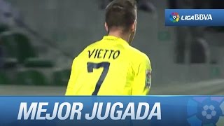 El Villarreal CF firma la mejor jugada de la jornada frente al Elche CF