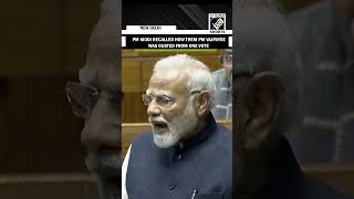 PM Modi recalled how Atal Bihari Vajpayee was ousted from one vote following a no-confidence motion