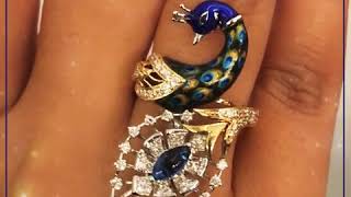 Beautiful Peacock Ring Design For Women | DD Jewellers