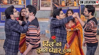 Dil Ko Tumse Pyaar Hua | आख़िर Chirag ने Siddharth को मार ने की वजह क्या थी  | On Location