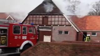 Großbrand auf historischem Hof