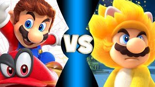 Super Mario Odyssey Vs Bowser's Fury