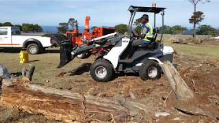 Clearing Sites with the CL40 Compact Loader