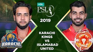 Match 18: Full Match Highlights Karachi Kings vs Islamabad United | HBL PSL 4 | HBL PSL 2019