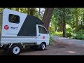 We built a hybrid Mini Kei Truck Camper out of Carbon Fiber! 1995 Mitsubishi Mini Cab - JDMOFFROAD