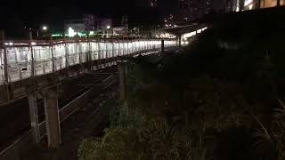 [1110828] 229次EMU3000型黑白自強號通過遠雄天橋(由老蕭親自拍攝)