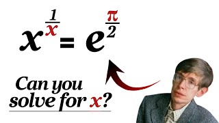 Oxford entrance exam question | Can you solve to find out 'x' ?