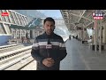 breaking final speed train trial run. katra to banihal