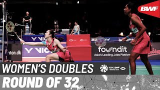 VICTOR Denmark Open 2024 | Jolly/Pullela (IND) vs. Tan/Muralitharan (MAS) [5] | R32