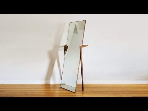 How To Build A Free Standing Mirror | Woodworking How To Build A Free Standing Mirror | Woodworking