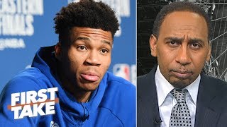 No need to overreact to Giannis walking out of the press conference  – Stephen A. | First Take
