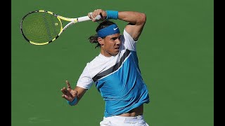 Rafael Nadal vs Andy Roddick Indian Wells 2009 Highlights
