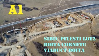 Autostrada A1 Sibiu Pitești Lot 2 Boița Cornetu 30 01 2025