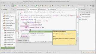 Finishing the Collaborative Sketches (using Scala)