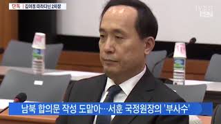 [단독] 국정원 2차장은 왜 김여정 따라다녔나