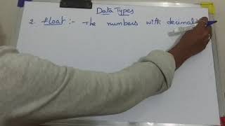 Python Datatypes || float, complex