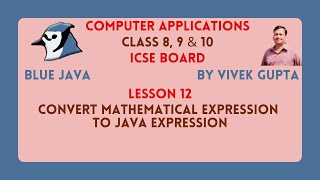 Convert A Mathematical Expression To A Java Expression