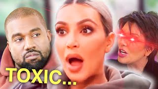 kim and kanye having a TOXIC relationship for 5 minutes straight