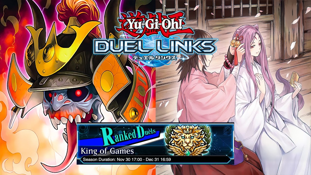 Yu-Gi-Oh! Duel Links - 170th King Of Games With Post-banlist Shiranui ...