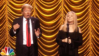 Barbra Streisand Duets with Donald Trump