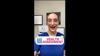 Level Up Nurse Squad: Health Assessment | @LevelUpRN