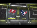 Madden NFL 24 - Tampa Bay Buccaneers Vs Houston Texans Simulation Week 9 PS5 (Updated Rosters)