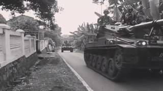 Konvoi enam unit AMX-13 105mm retrofit PINDAD..credit: cuzz vermouth