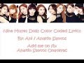 Nine Muses Dolls Color Coded Lyrics