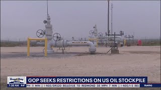 GOP seeks restrictions on U.S. oil stockpile | FOX 13 Seattle