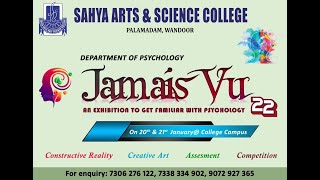 JAMAIS VU 22,FIESTA DE QUIMICA.EXPLORATORIUM@SAHYA ARTS AND SCIENCE COLLEGE