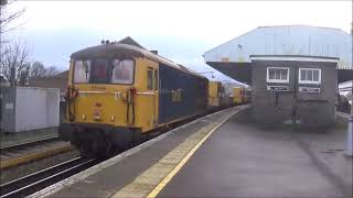 GB railfreight class 73128/73109 sitt