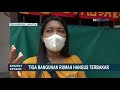 kebakaran bangunan rumah di penjaringan penghuni sempat terjebak