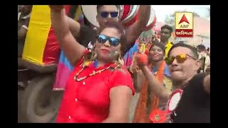 Ahmedabad Rathyatra 2018 : Girls Dance In Rathyatra