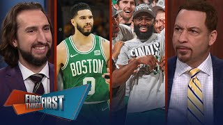 Celtics sweep Pacers, Brown wins ECF MVP over Tatum, Wildes predicts NBA Finals | FIRST THINGS FIRST