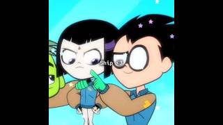 Robrae edit! #teentitans #robin #raven #robrae 💜❤️🔥
