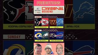 NFL Richie VS Chris VS Dad Predictions: 2024 Playoffs Divisonal Round #nfl #football #predictions